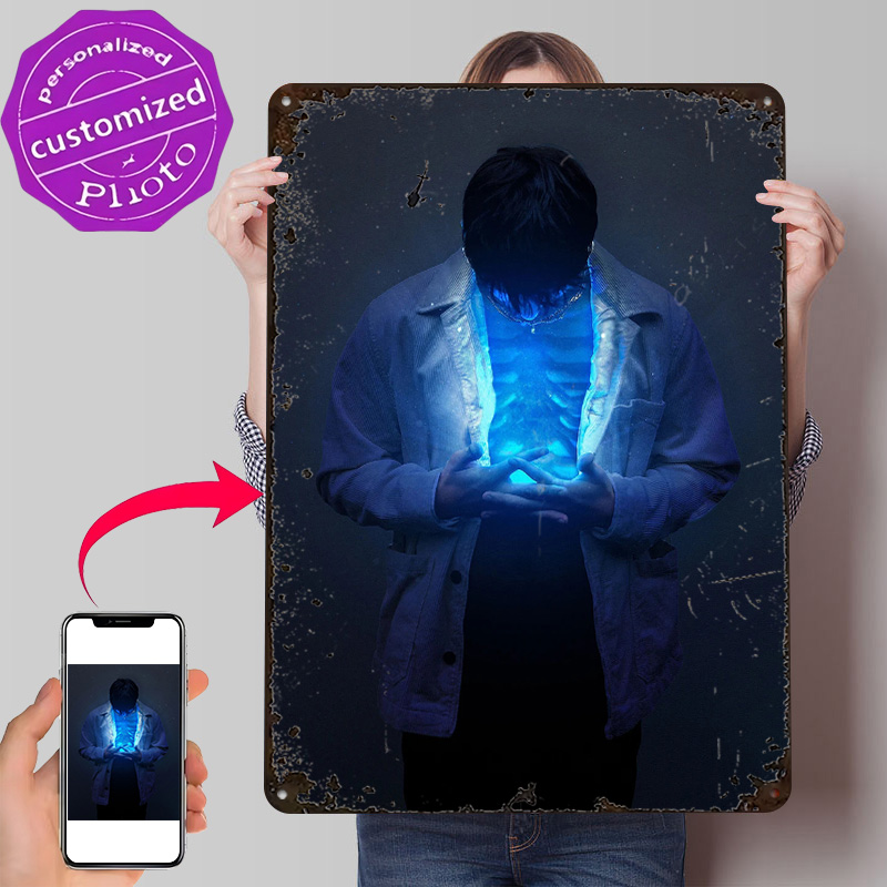3D Printing X Ray - X Ray 3D-geprinte textuurposter Gepersonaliseerde wandkunst