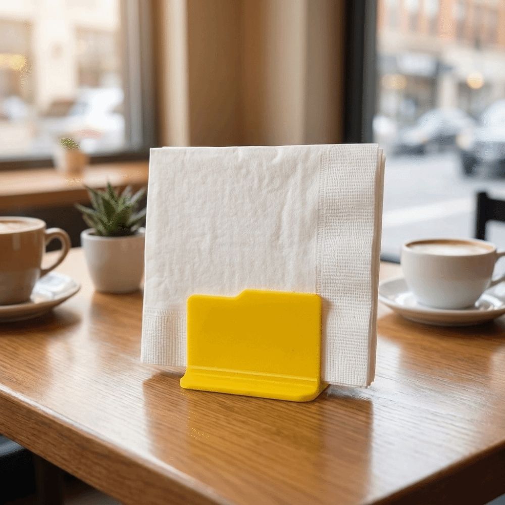 3D Printing Steel - Multifunctionele 3D-geprinte servethouder Draagbare mini-desktopstandaard Decoratieve