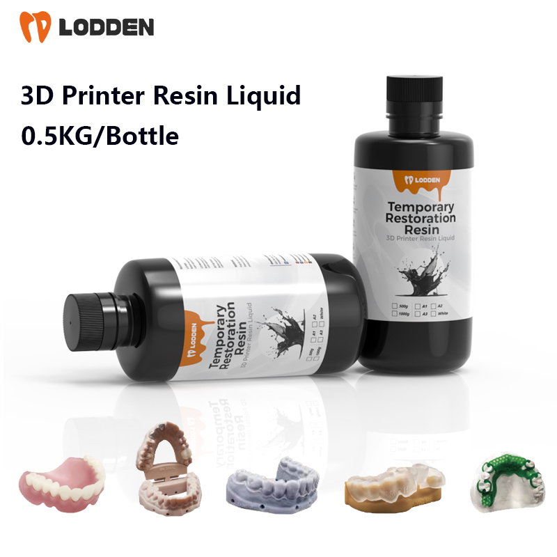 3D Printing Workshop - Dental 3D-printer harsvloeistof 500ml/fles Hoge precisie