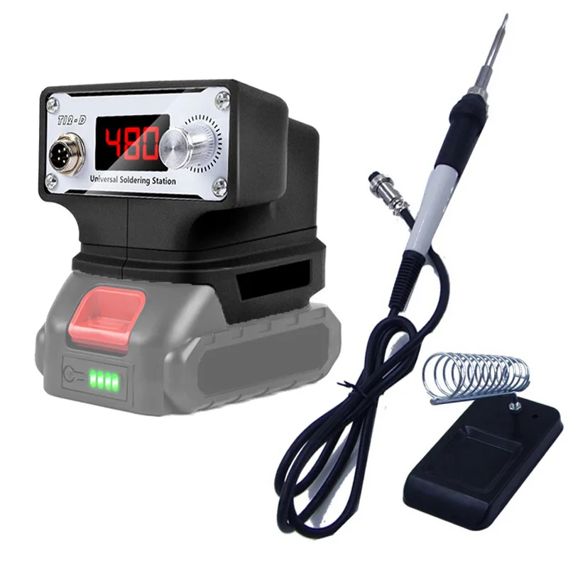 Milwaukee Drill M12 Fuel - T12 Soldeerbout Station voor Makita/Dewalt/Milwaukee/Bosch 18V