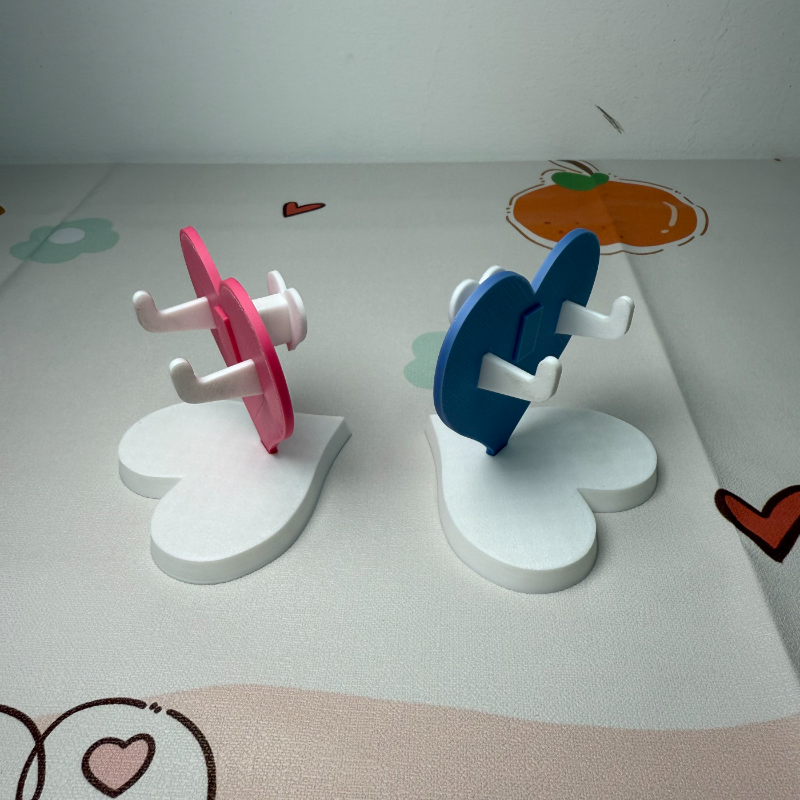 3D Printing Glasses Frames - 1PC 3D-geprint hartvormig brilmontuur Brillenkoker Display