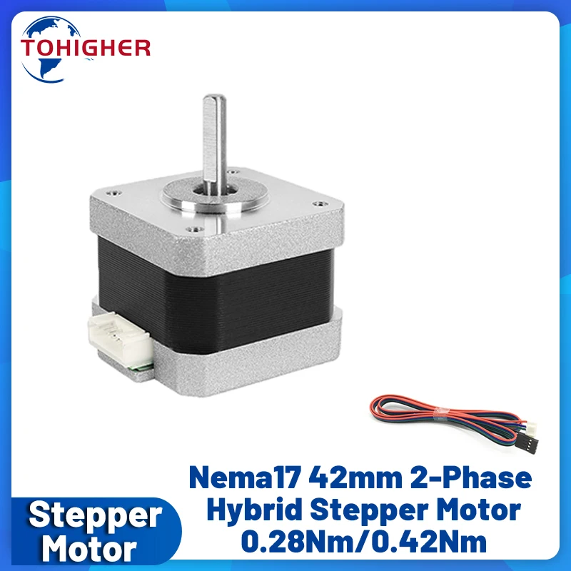 3D Printing Machine - Nema17 Stappenmotor 42 Motor 4-Lead 0.28Nm/0.42/0.56Nm/0.7Nm