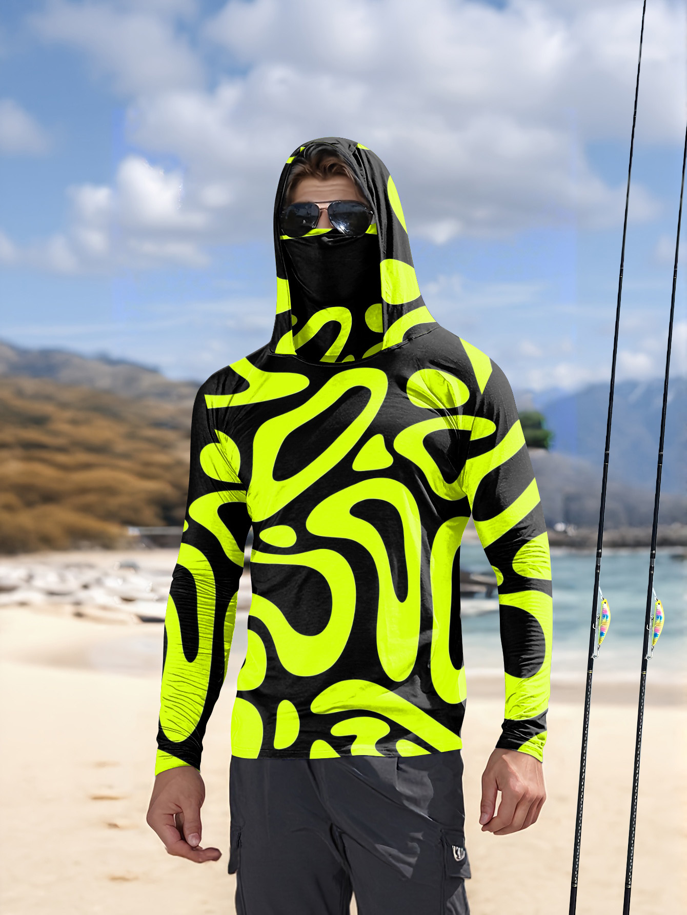 3D Printing Service - Zomer 2026 Nieuwe Stijl Heren Langarmshirt