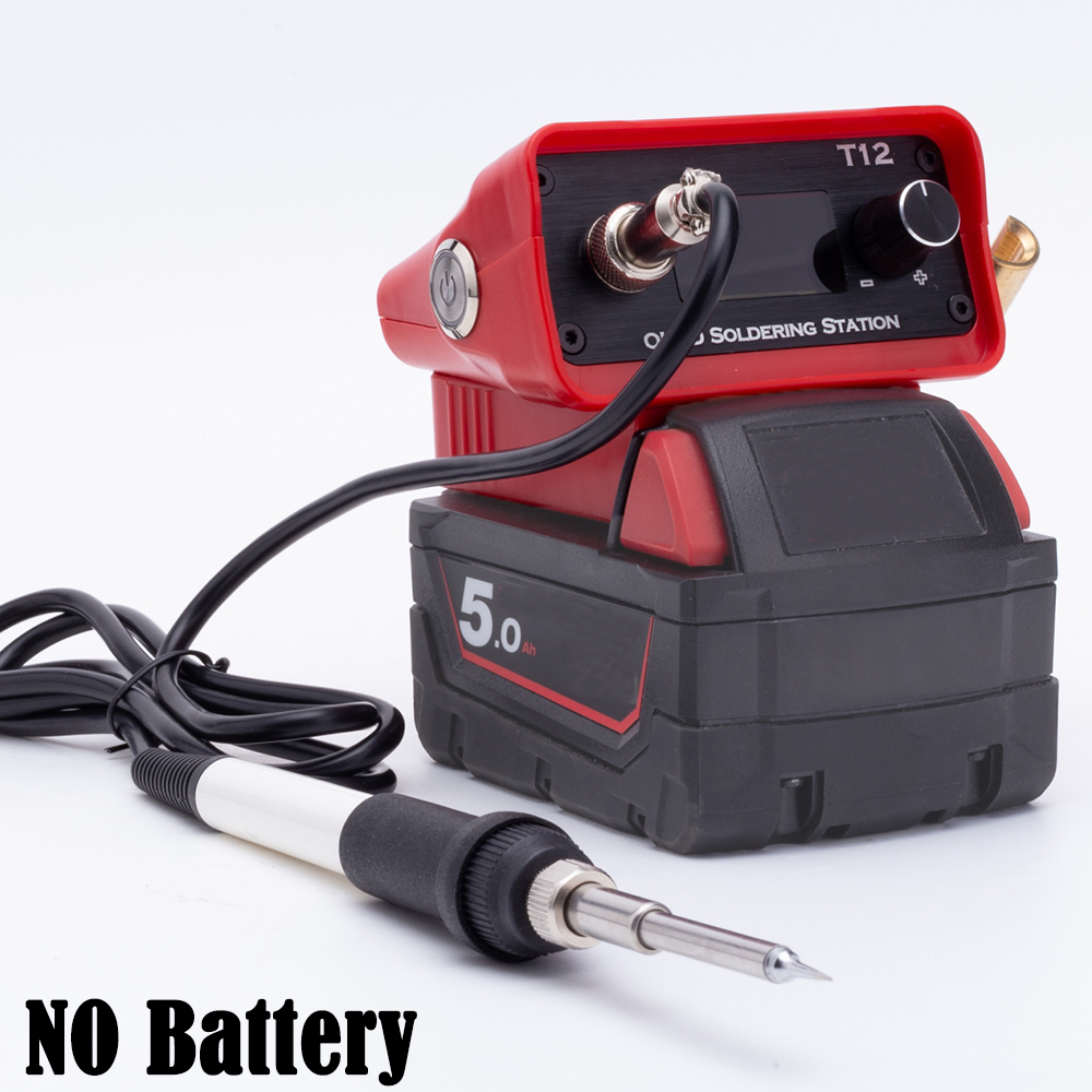 Milwaukee Drill M12 Fuel - Draadloze OLED T12 Soldeerbout Solderen Voor