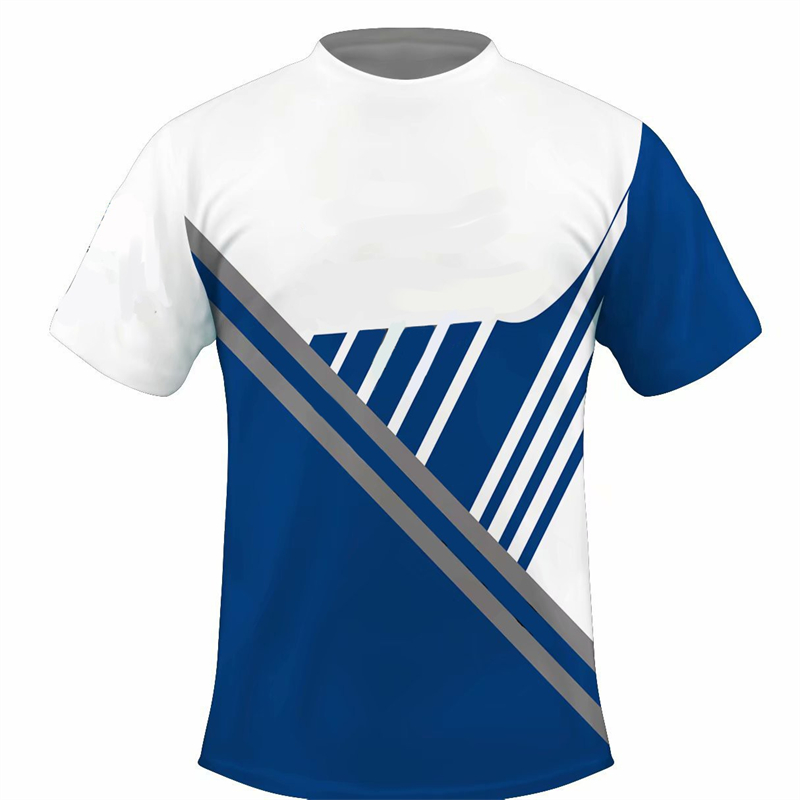 3D Printing Tablet - Eenvoudige mode sneldrogende sport-T-shirts zomer casual