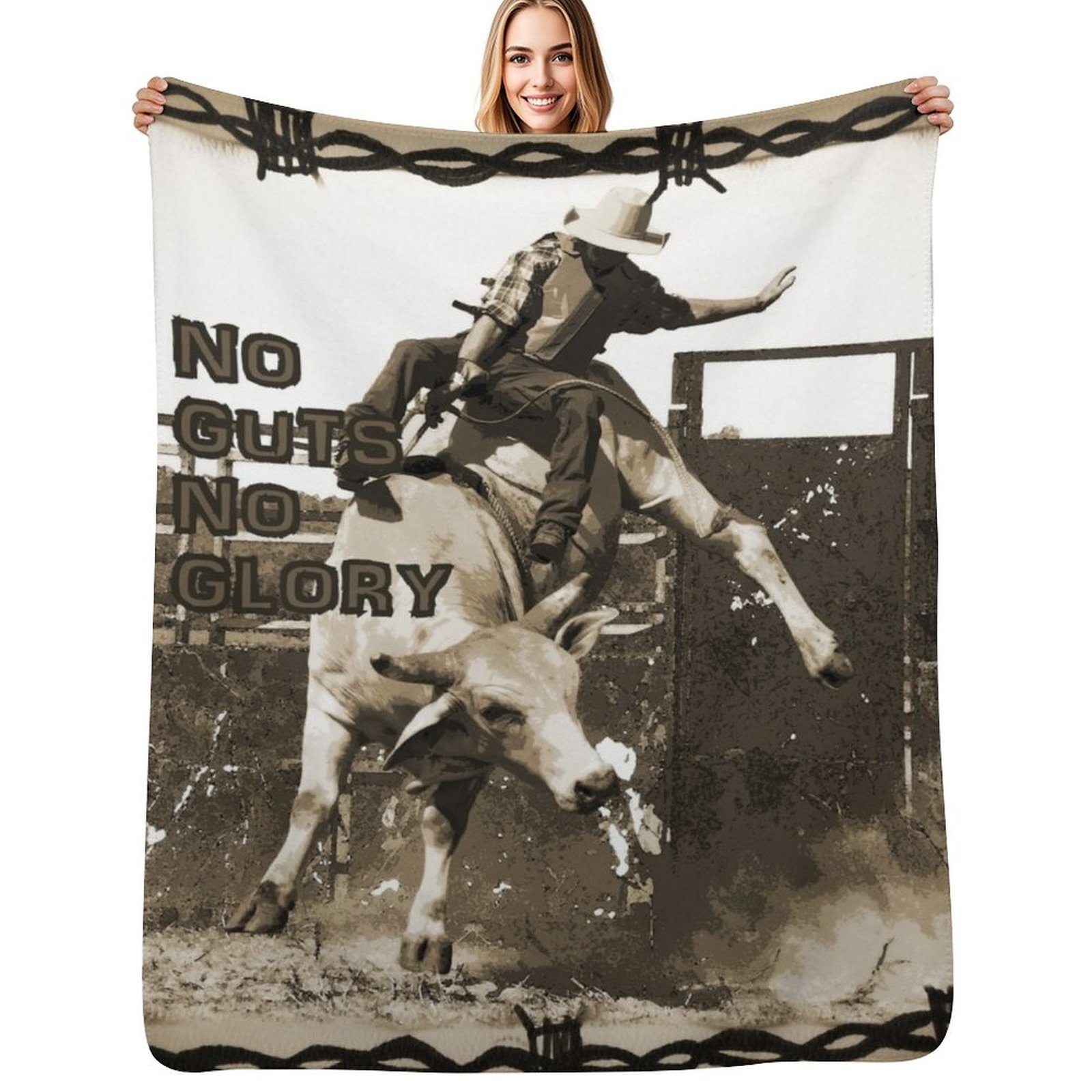 3D Printing Quote - BULL RIDER, RODEO QUOTES ART AND