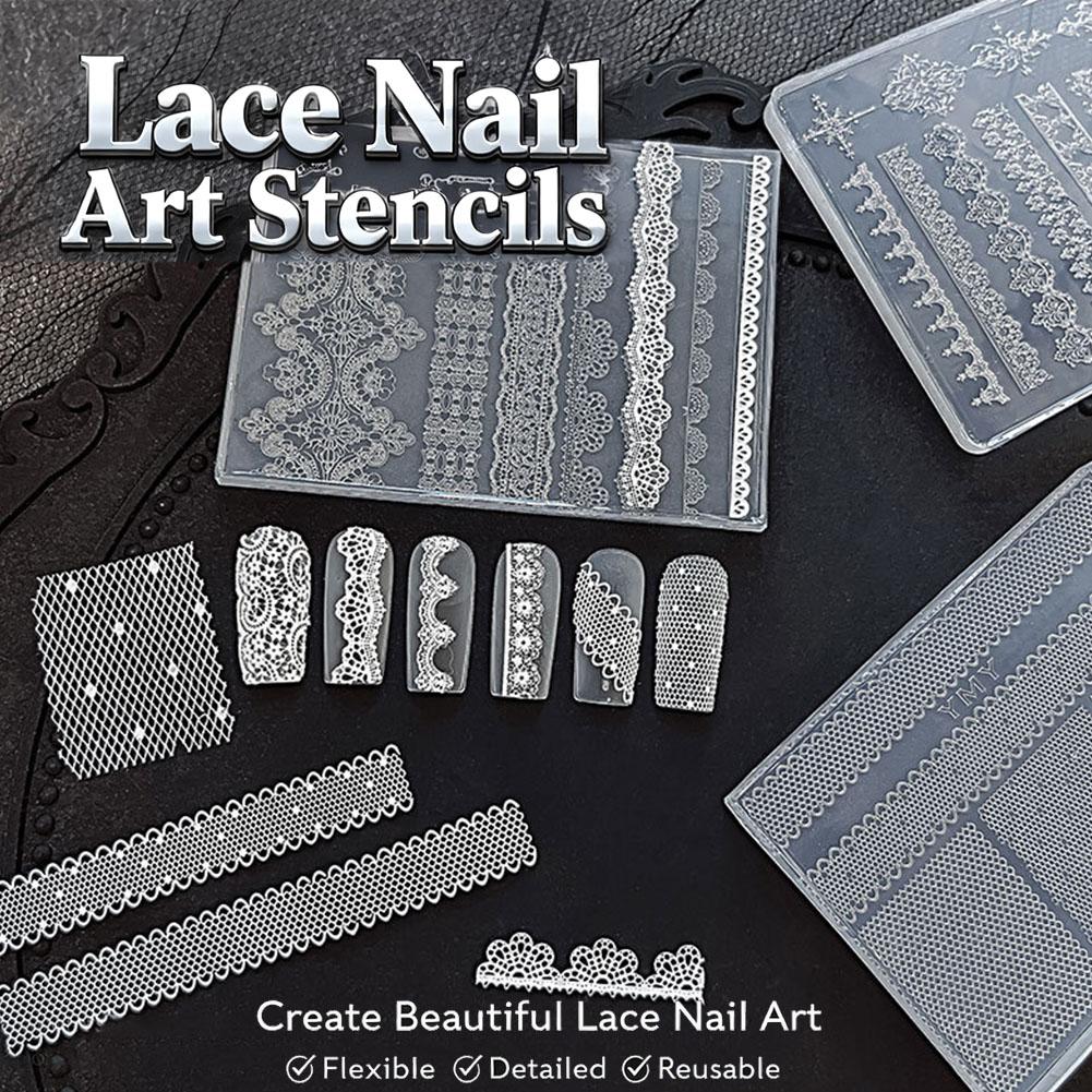 Silicone kantnagelkunst sjablo - 3D Printing Templates Free recensie en prijs