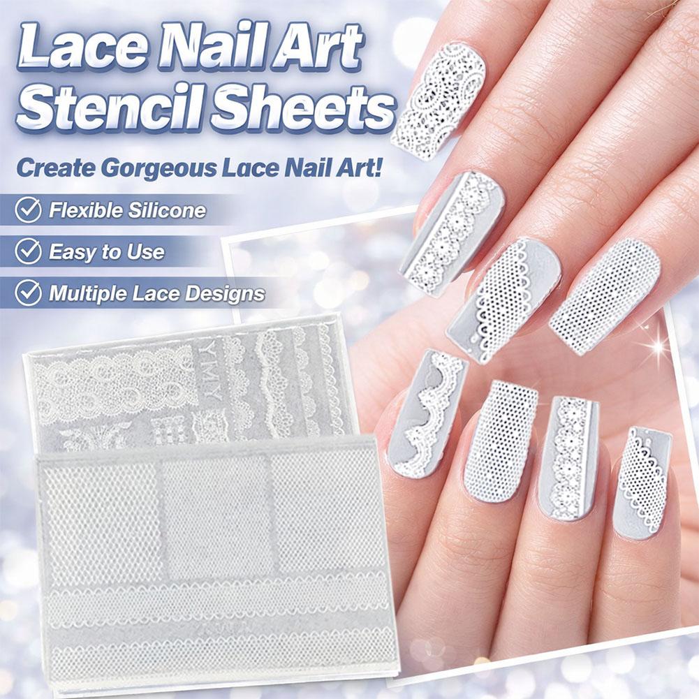 Silicone kantnagelkunst sjablo - 3D Printing Templates Free recensie en prijs