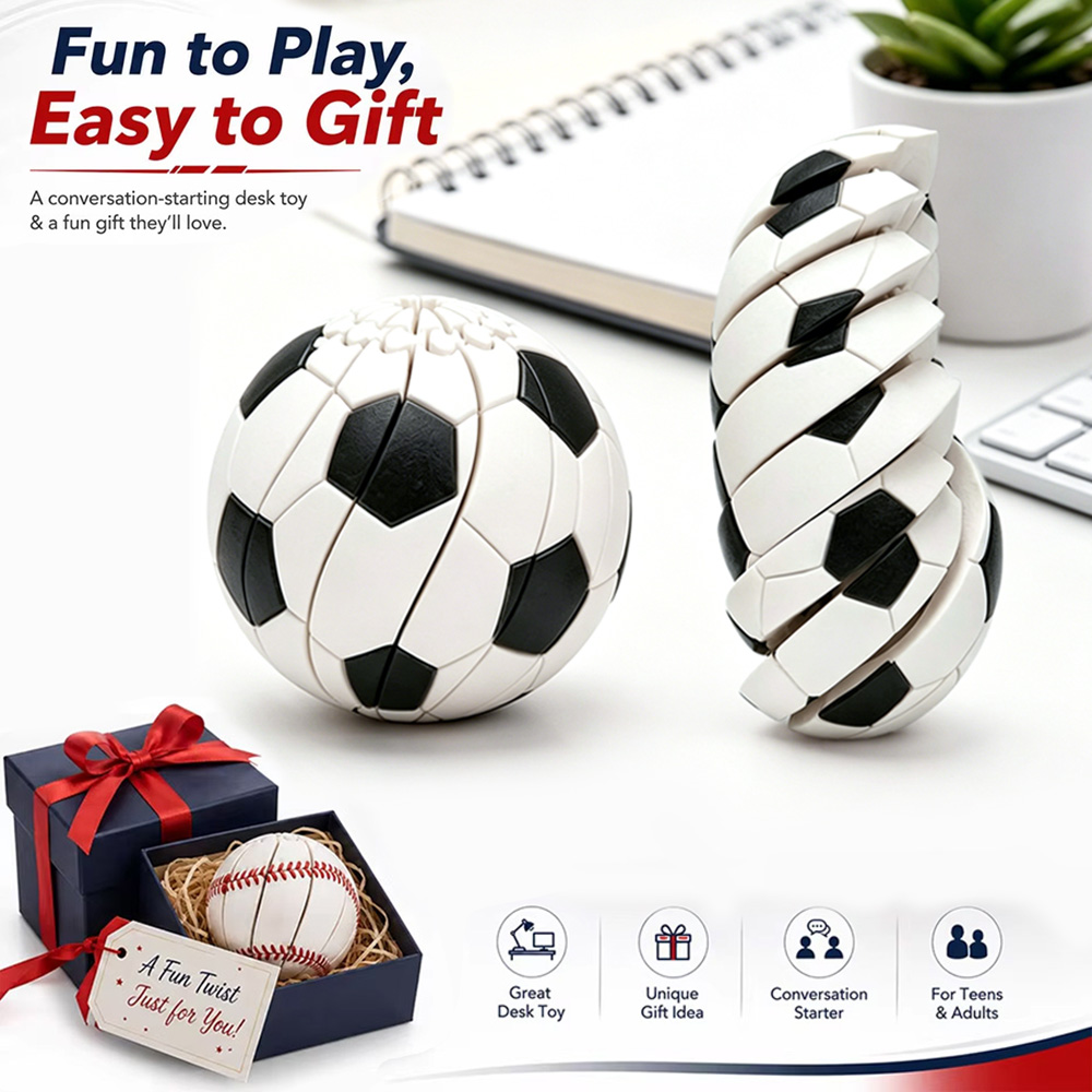 Voetbal & honkbal transformeer - 3D Printing Fidget Toys recensie en prijs