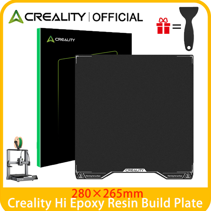 Creality Hi Epoxyhars bouwplaa - 3D Printing Workshop recensie en prijs
