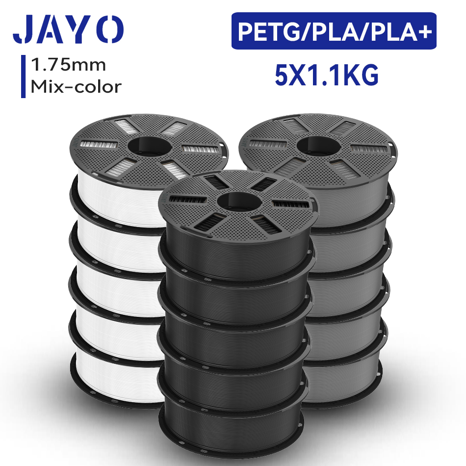 JAYO 3D PETG/PLA/PLA PLUS Prin - Pla Filament 1.75Mm recensie en prijs