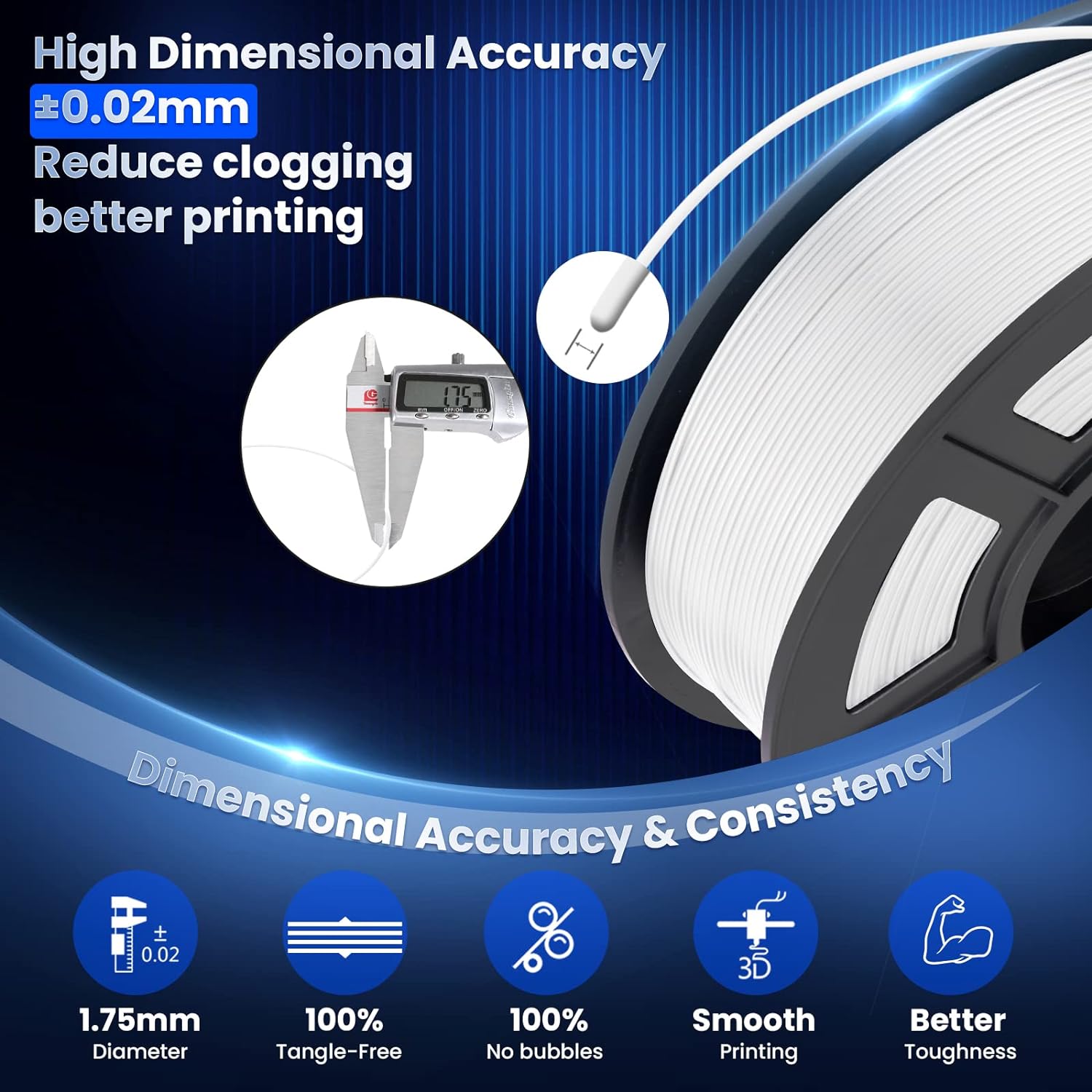 JAYO 3D PETG/PLA/PLA PLUS Prin - Pla Filament 1.75Mm recensie en prijs