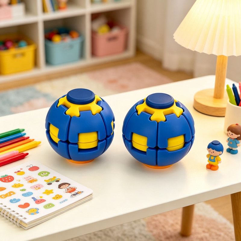 3D Geprinte Drukknop Draaibare - 3D Printing Fidget Toys recensie en prijs