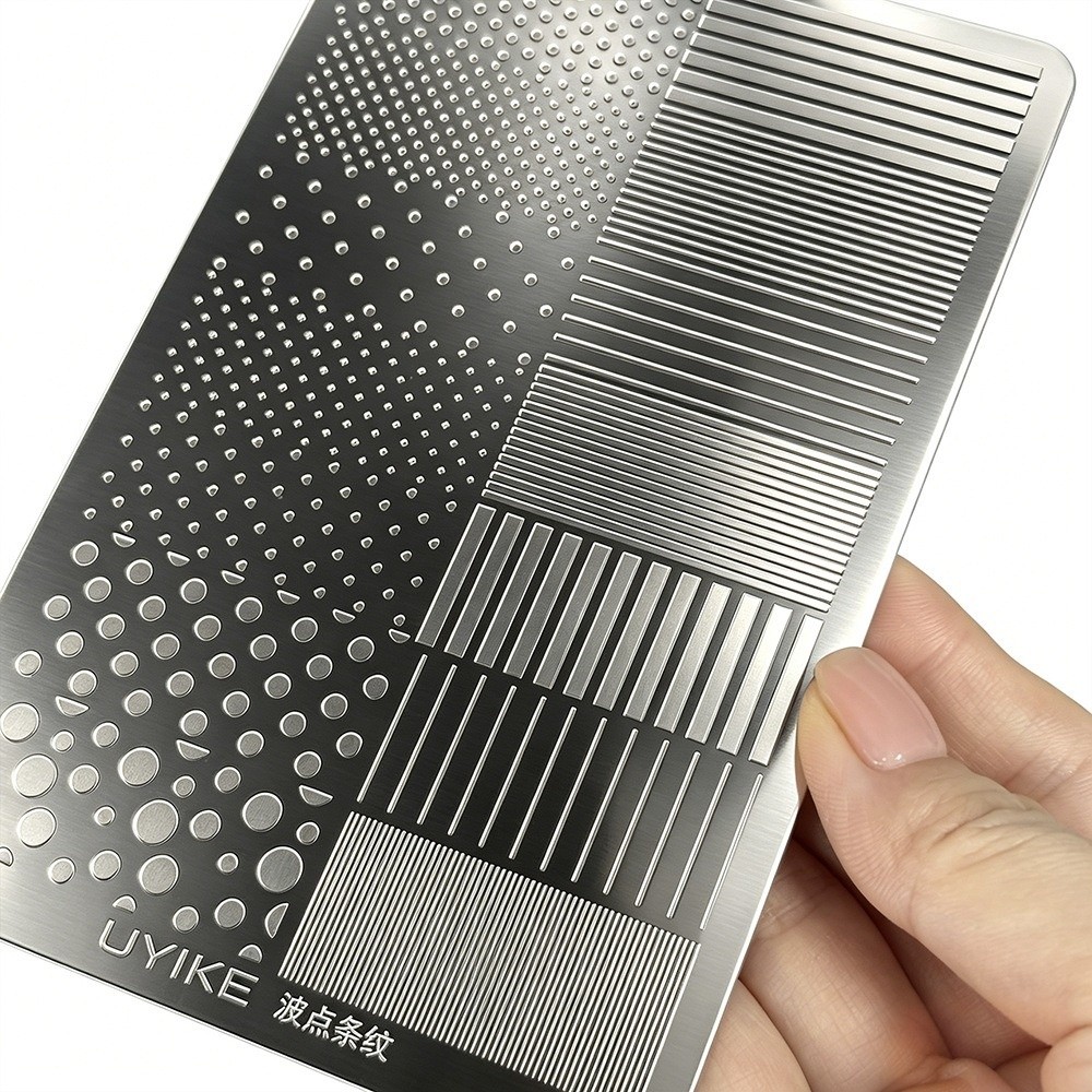 Puntjespatroon Nail Art Stampi - 3D Printing Templates Free recensie en prijs