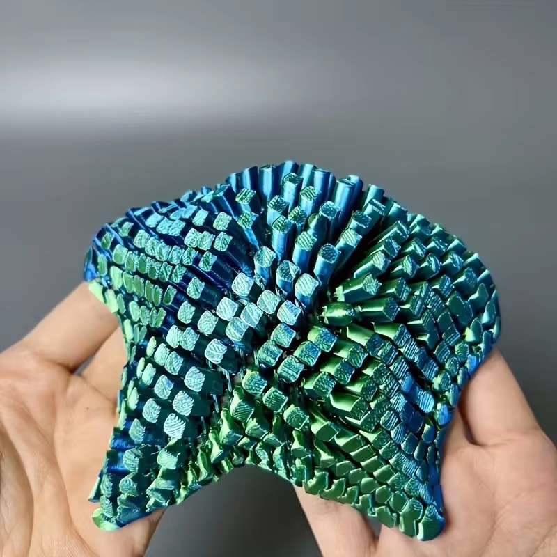 3D-geprinte gearticuleerde zee - 3D Printing Fidget Toys recensie en prijs