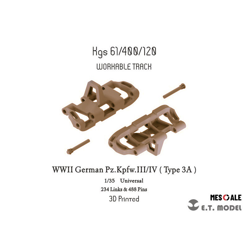 ET 1/35 P35-020 WWII Duitse Pz - 3D Printing Nyc recensie en prijs