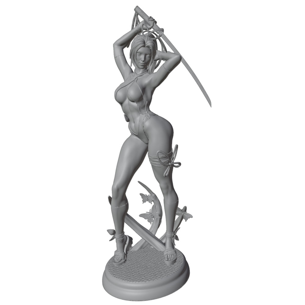 1/24 Vrouw 	 Warrior Resin Mod - 3D Printing Nyc recensie en prijs