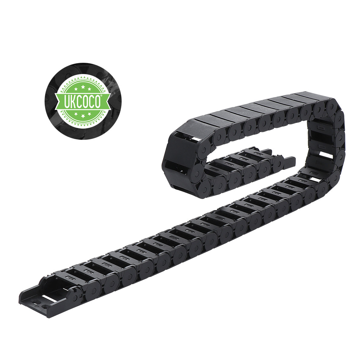 1M Zwarte Plastic Kabeldragerk - 3D Printing Machine recensie en prijs