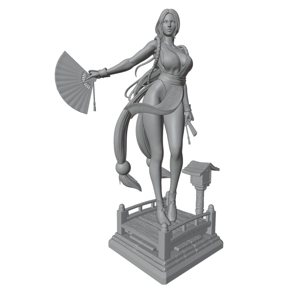 1/24 Sexy langharig meisje min - 3D Printing Nyc recensie en prijs