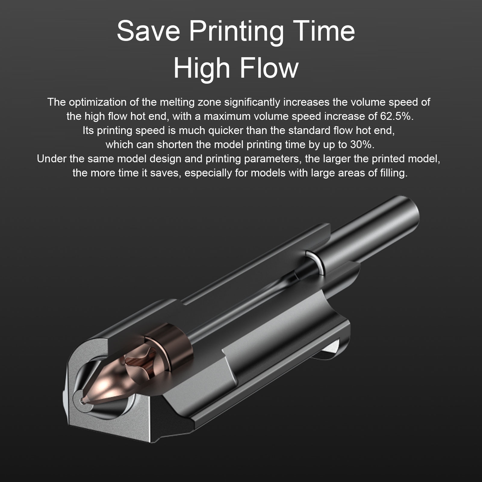 High Flow Hotend Vervanging vo - 3D Printing Steel recensie en prijs