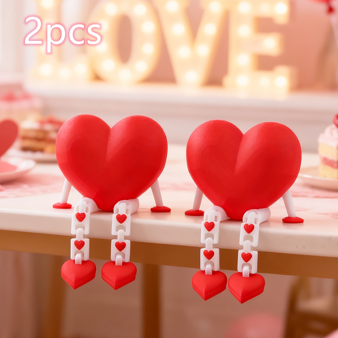 2-delige set warme en romantis - 3D Printing Cafe recensie en prijs