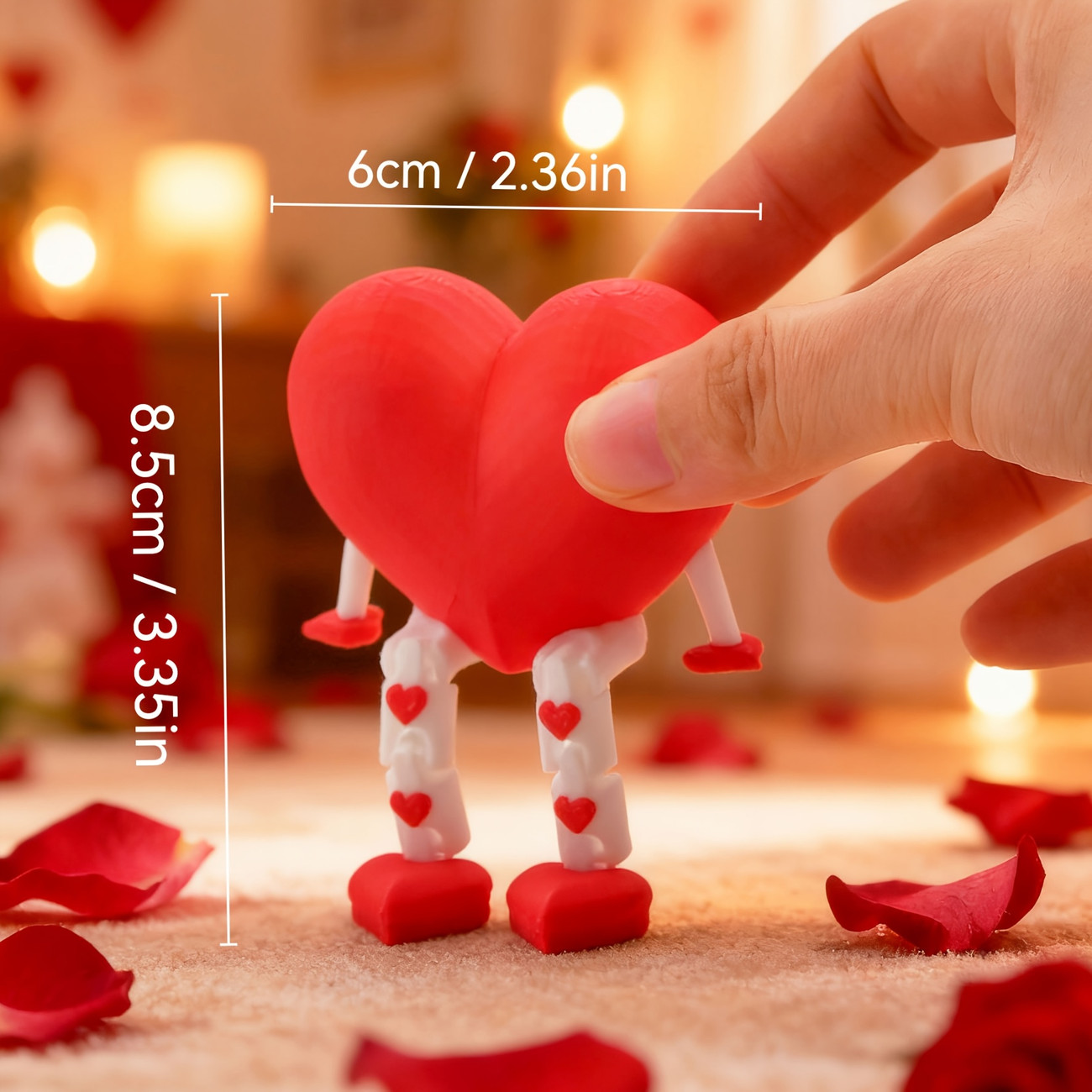 2-delige set warme en romantis - 3D Printing Cafe recensie en prijs