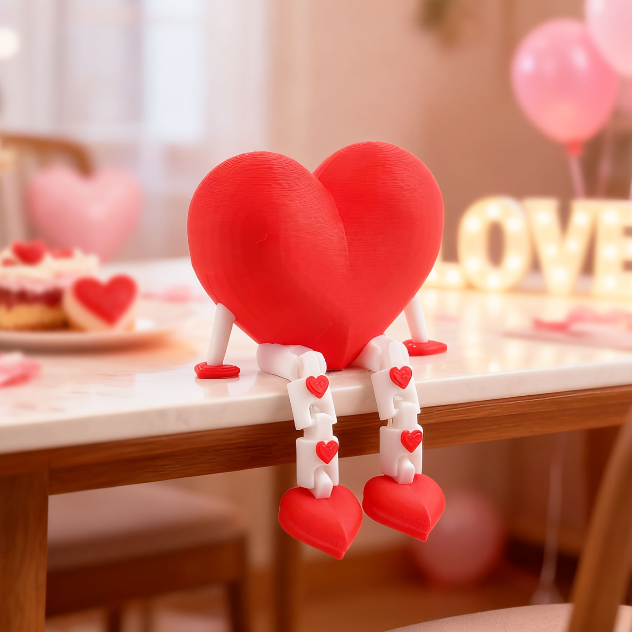 2-delige set warme en romantis - 3D Printing Cafe recensie en prijs