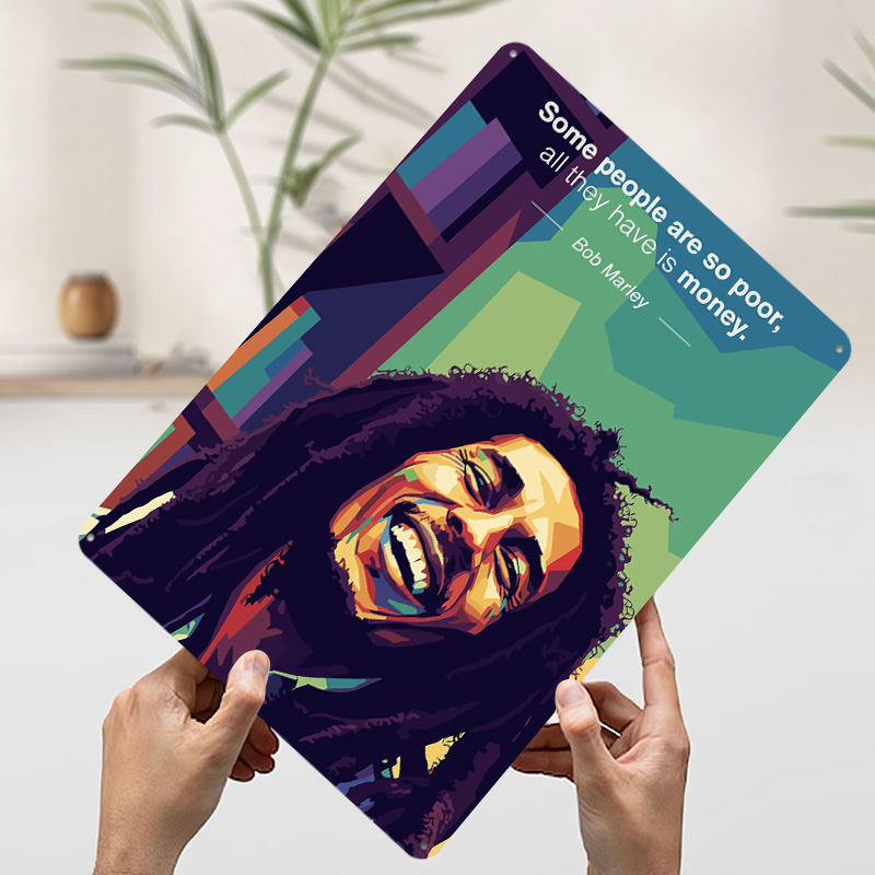 Bob Marley quote pop art 3D ge - 3D Printing Quote recensie en prijs