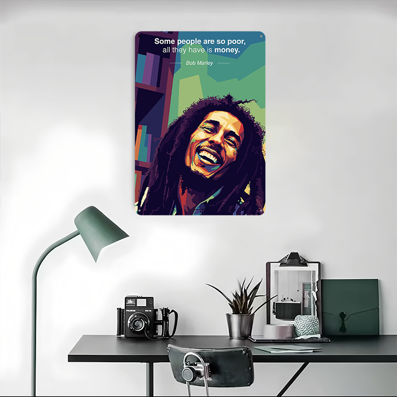 Bob Marley quote pop art 3D ge - 3D Printing Quote recensie en prijs