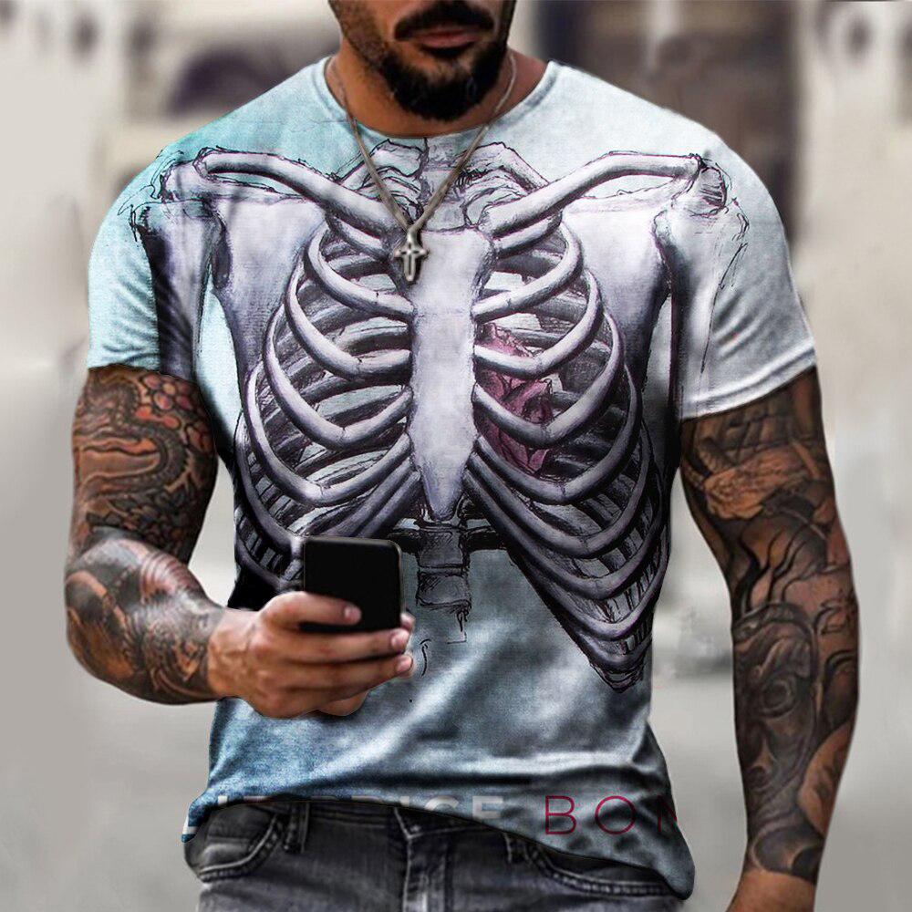 Heren X Ray Skeleton Rib Cage  - 3D Printing X Ray recensie en prijs