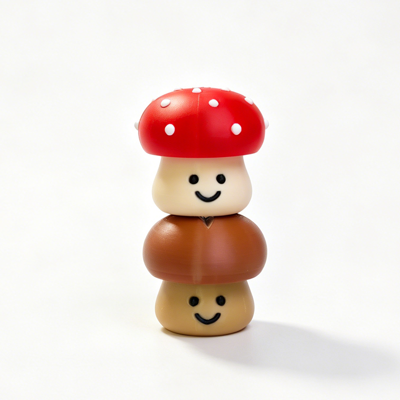 Leuke Paddestoel 3D Geprinte C - 3D Printing Fidget Toys recensie en prijs