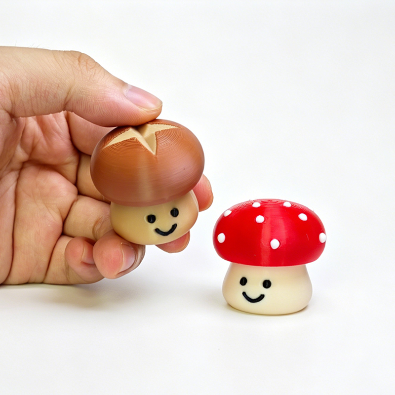 Leuke Paddestoel 3D Geprinte C - 3D Printing Fidget Toys recensie en prijs
