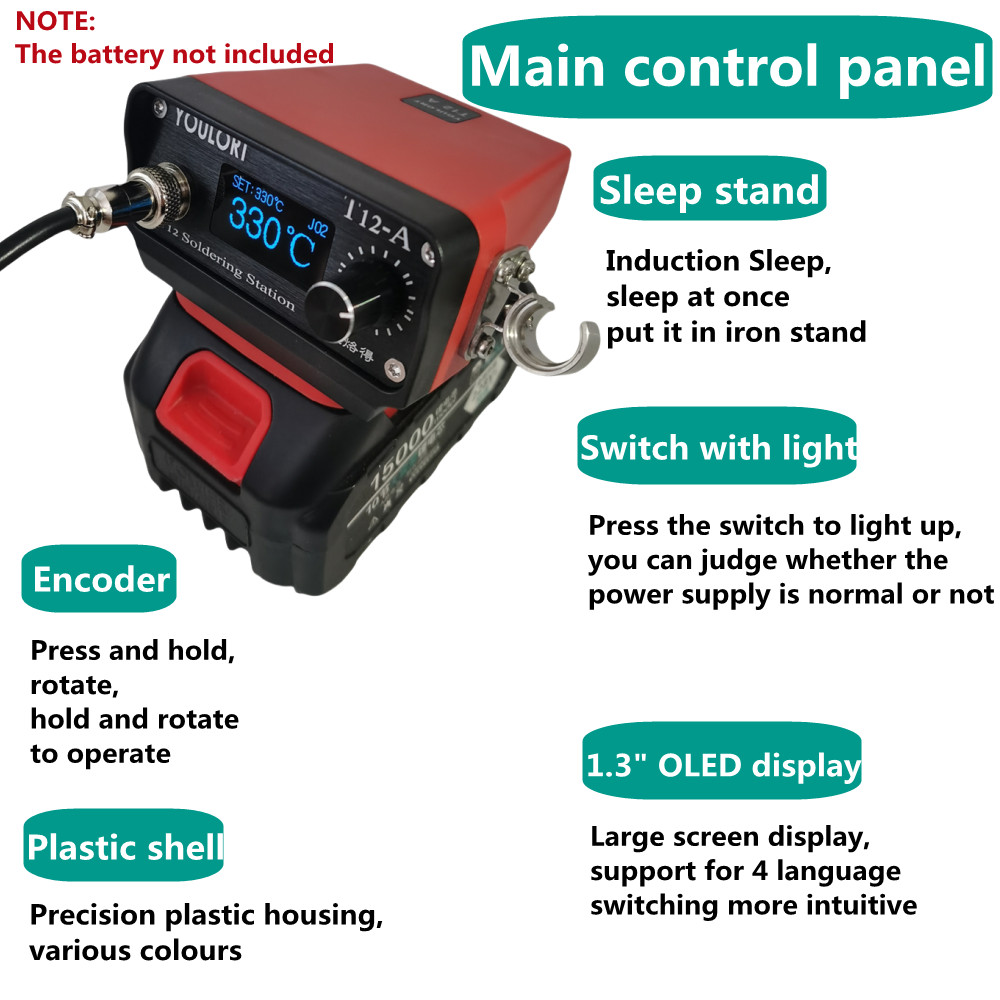 T12-A STM32 V3 Draadloze Solde - Milwaukee Drill M12 Fuel recensie en prijs