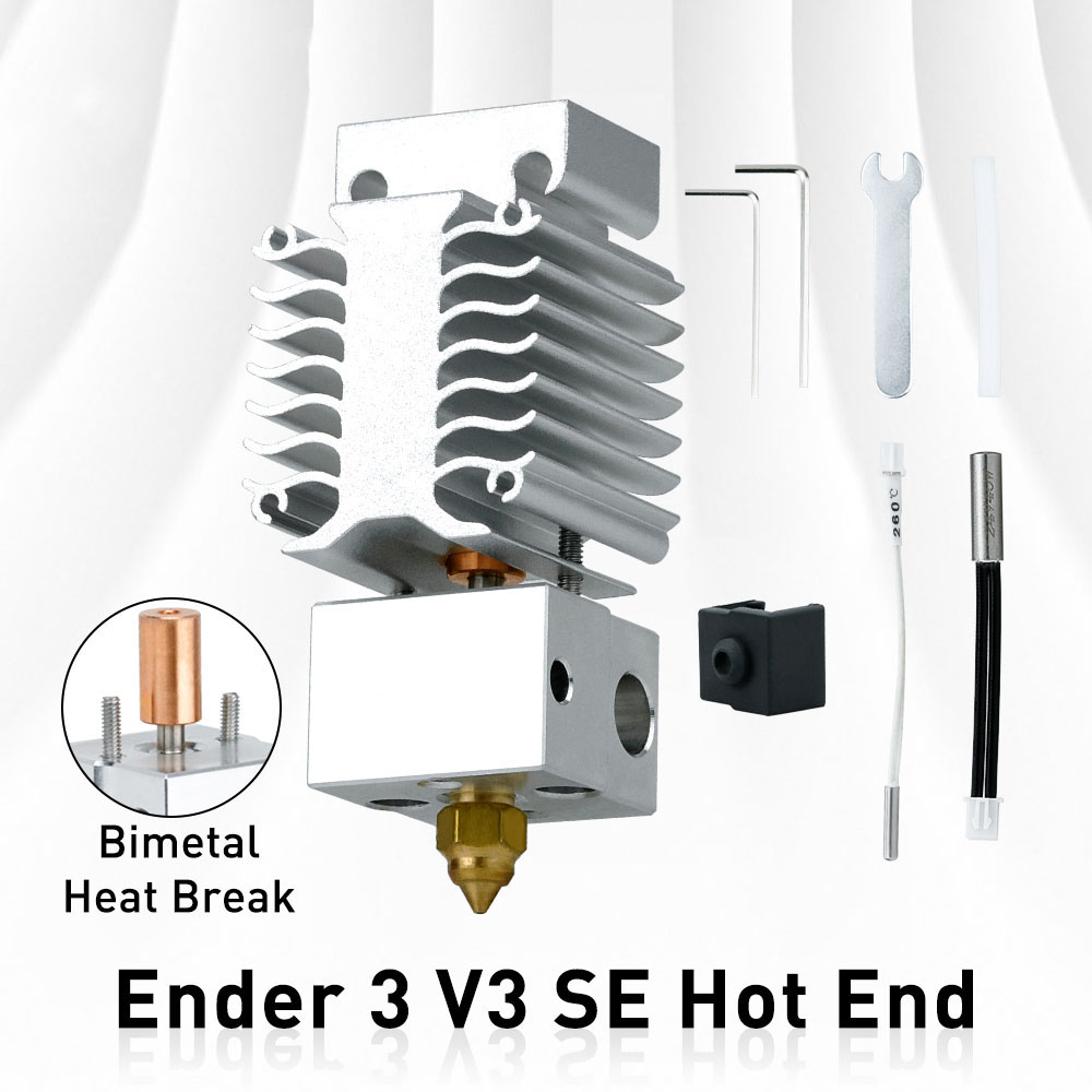Hotend Kit Voor Ender 3 V3 SE  - 3D Printing Titanium recensie en prijs