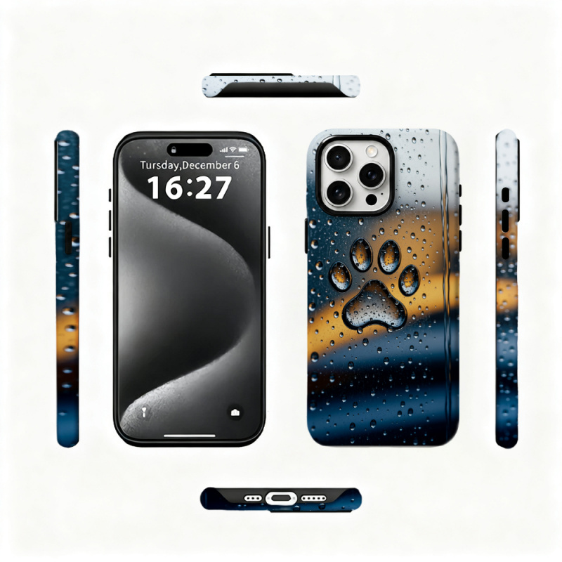 2-in-1 Pootafdruk Telefoonhoes - 3D Printing Quote recensie en prijs