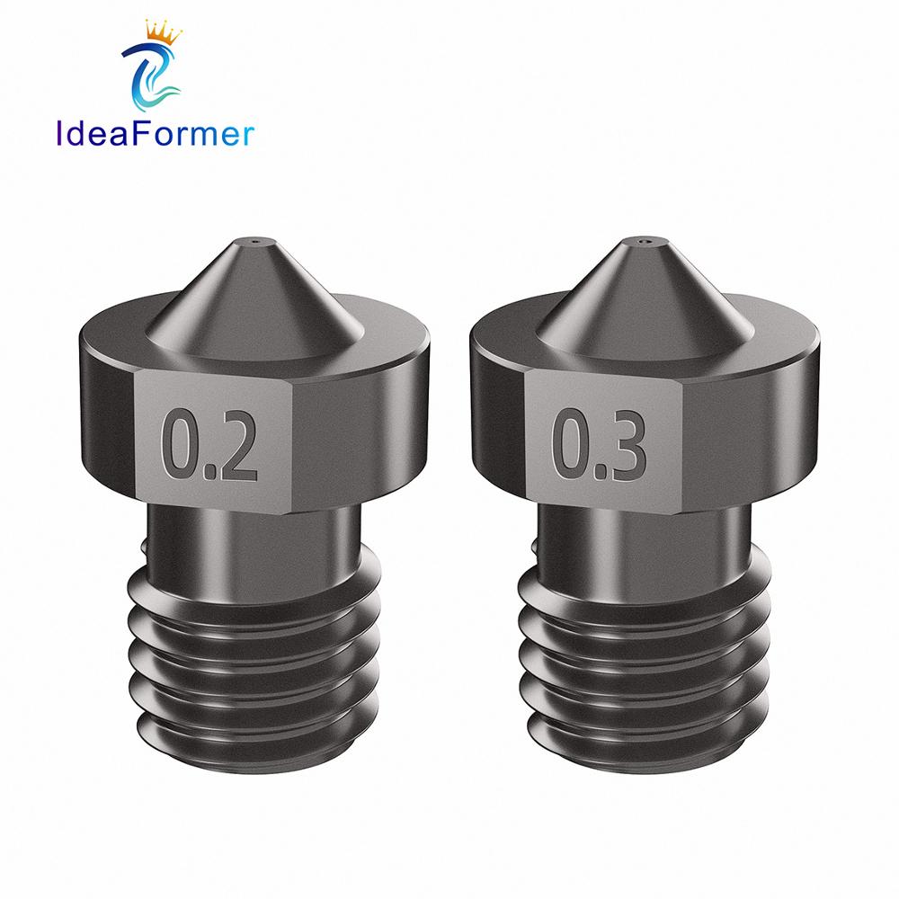 V6 Nozzle Gehard Staal 0.2/0.4 - 3D Printing Titanium recensie en prijs