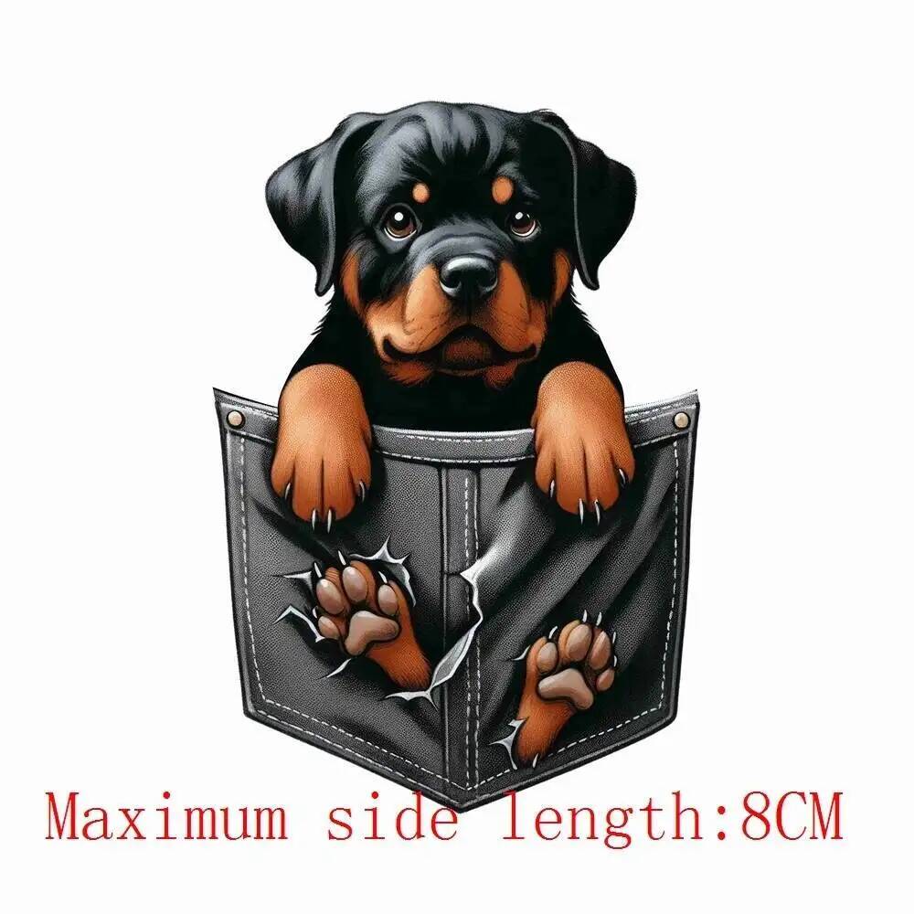 8 cm nieuwe zak hond dieren op - 3D Printing Vinyl recensie en prijs