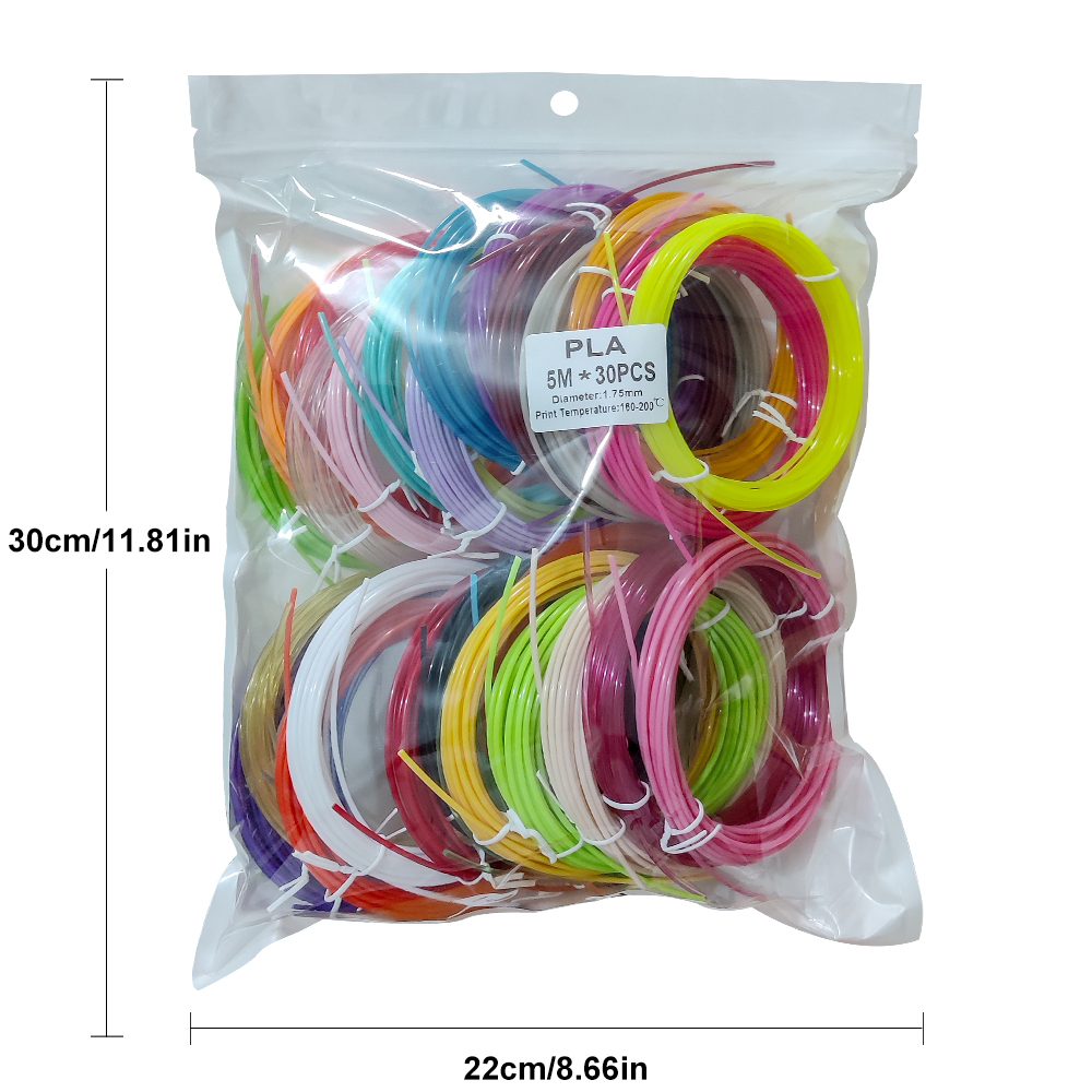 10/20/30 kleuren 3D-penfilamen - Pla Filament 1.75Mm recensie en prijs