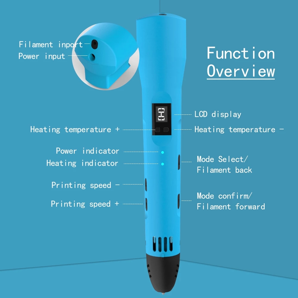 QCREATE 3D-printpen 1,75 mm PL - Pla Filament 1.75Mm recensie en prijs