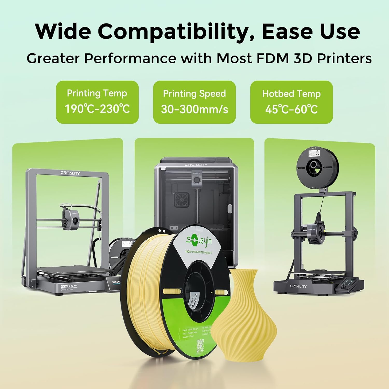 Creality Premium PLA 3D-printe - 3D Printing Result recensie en prijs