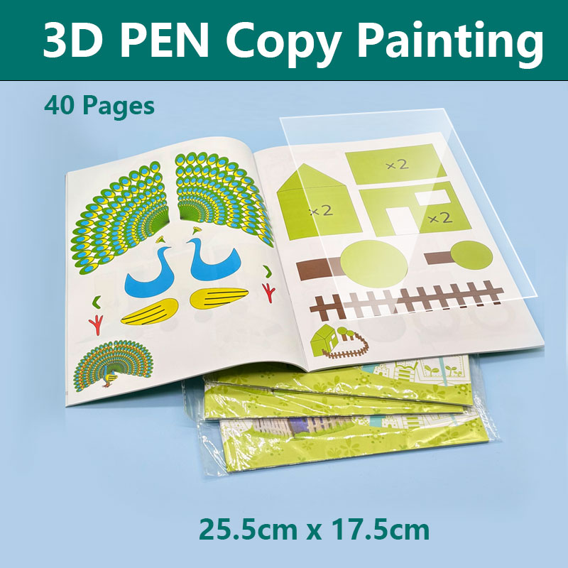 3D-pentekenboek met grafische  - 3D Printing Templates Free recensie en prijs