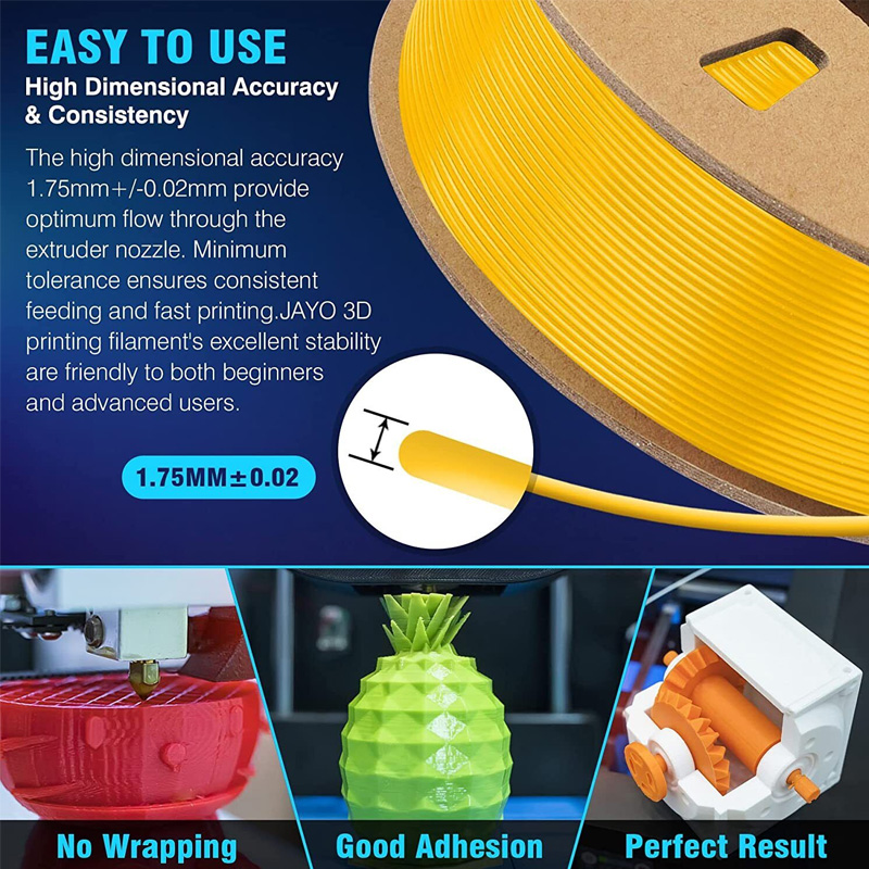 JAYO 3D-printer PLA/PETG/PLA+  - Pla Filament 1.75Mm recensie en prijs