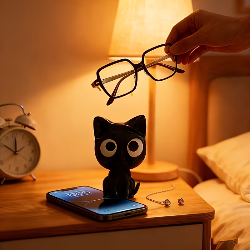 1pc schattig katvormig 3D-gepr - 3D Printing Glasses Frames recensie en prijs