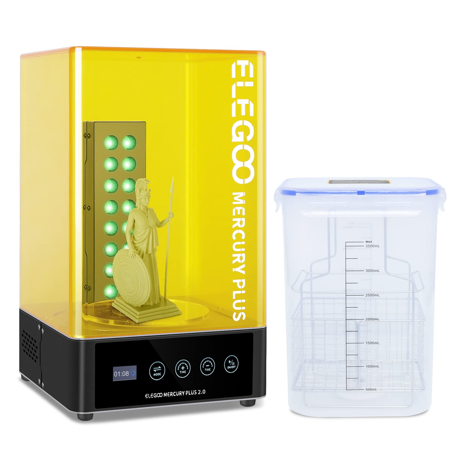ELEGOO Plus 2.0 Was- en uithar - 3D Printing Machine recensie en prijs