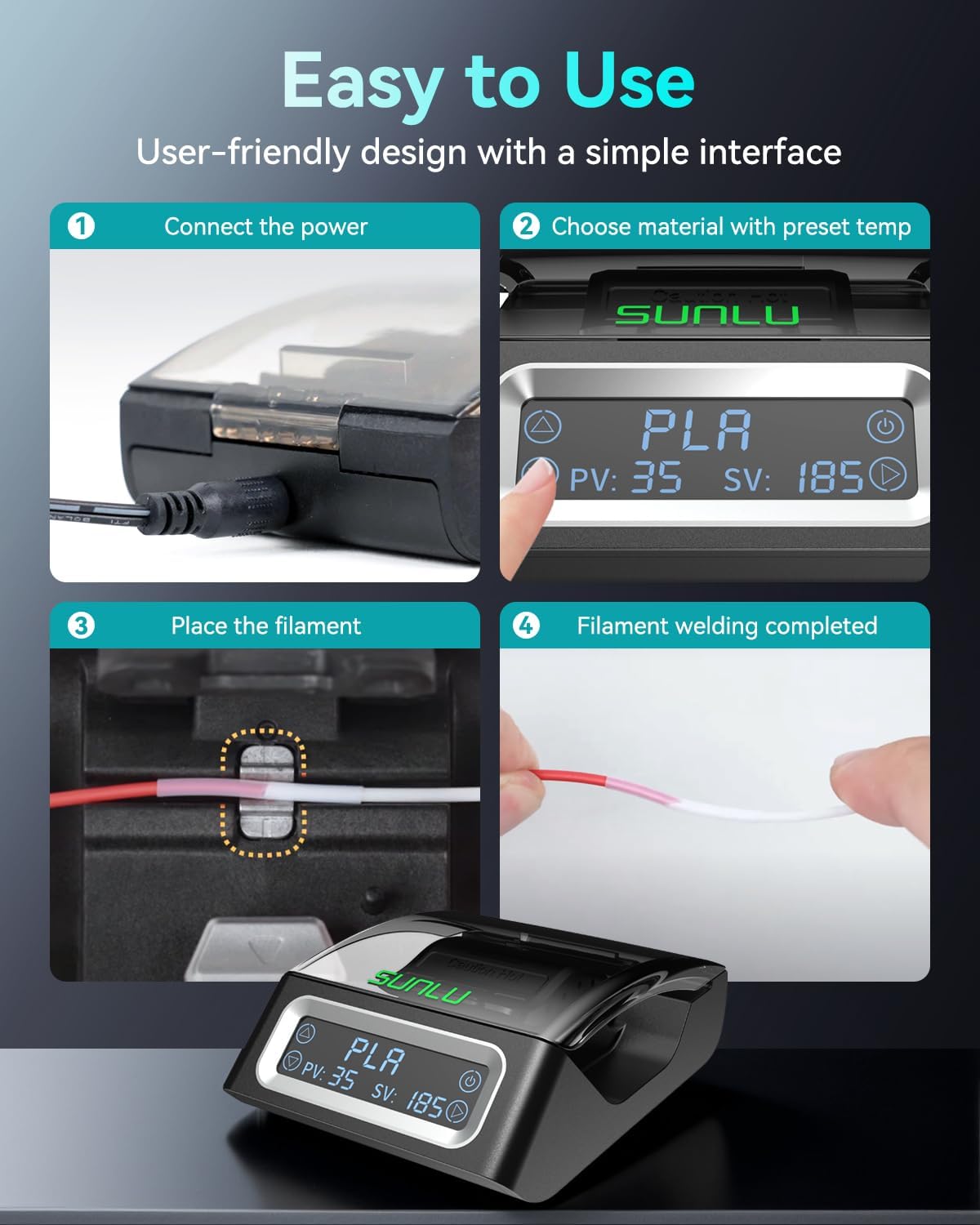 SUNLU FC01 Filamentconnector S - Pla Filament 1.75Mm recensie en prijs