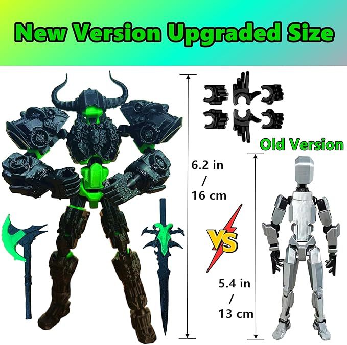 Titan 13 Actionfiguur, Volledi - 3D Printing Titanium recensie en prijs