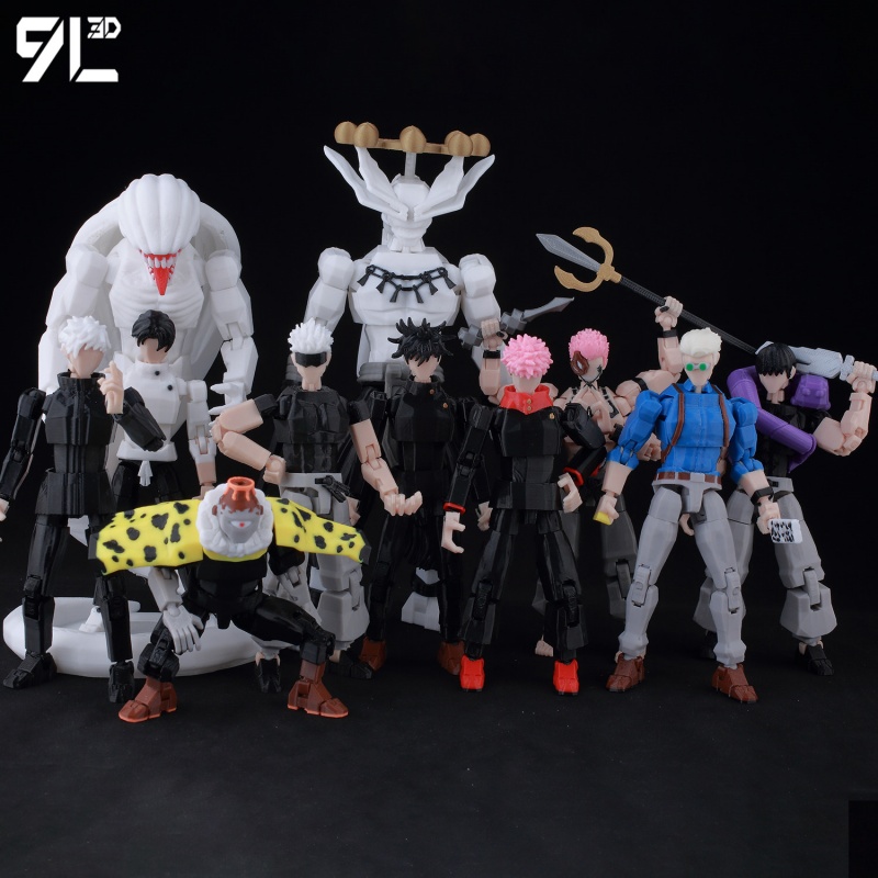 Nieuwe Jujutsu Kaisen Alle Per - 3D Printing Titanium recensie en prijs