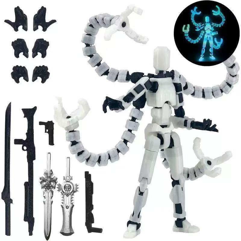 Geassembleerde T13 Action Figu - 3D Printing Titanium recensie en prijs