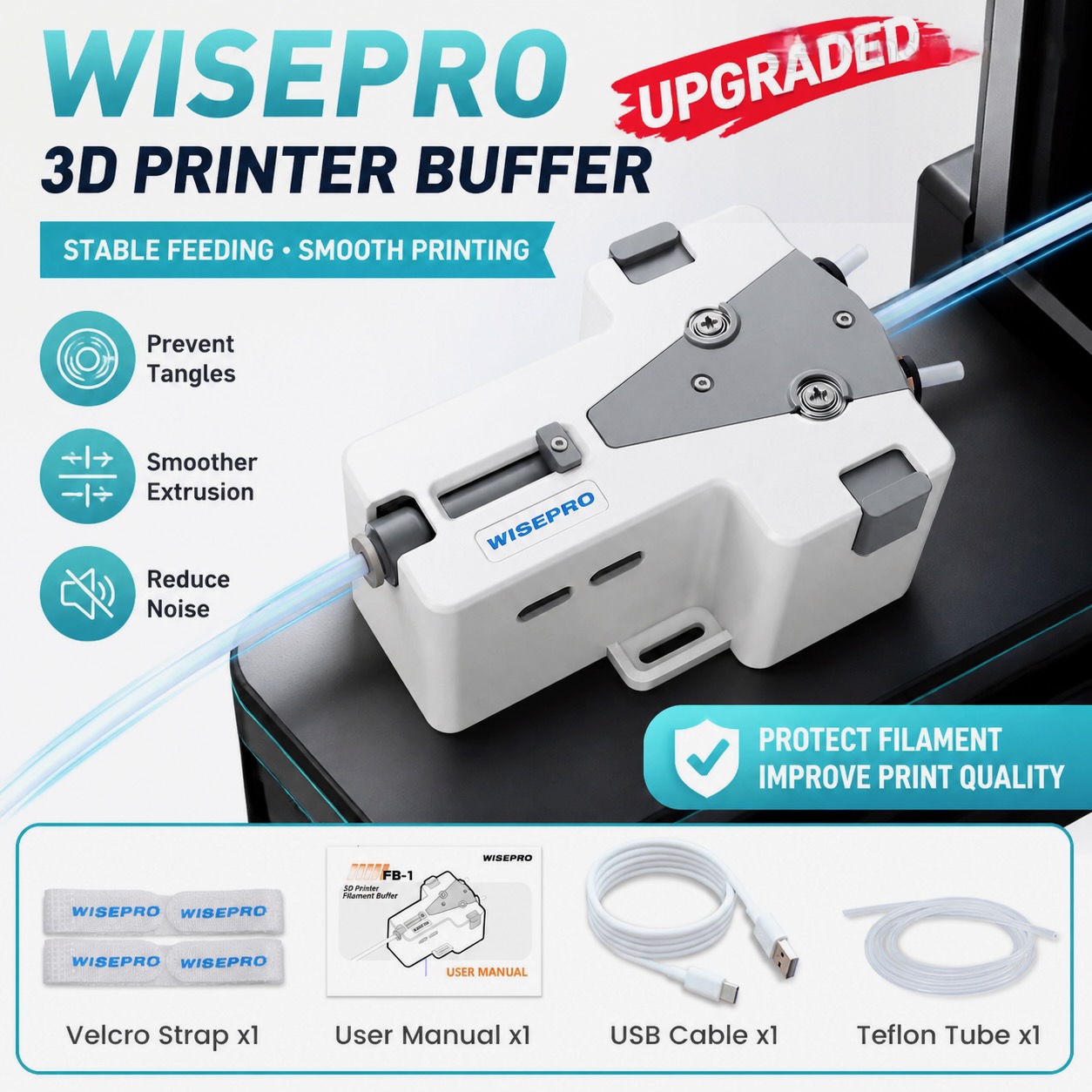 WISEPRO 3D-printer filament Ta - Pla Filament 1.75Mm recensie en prijs