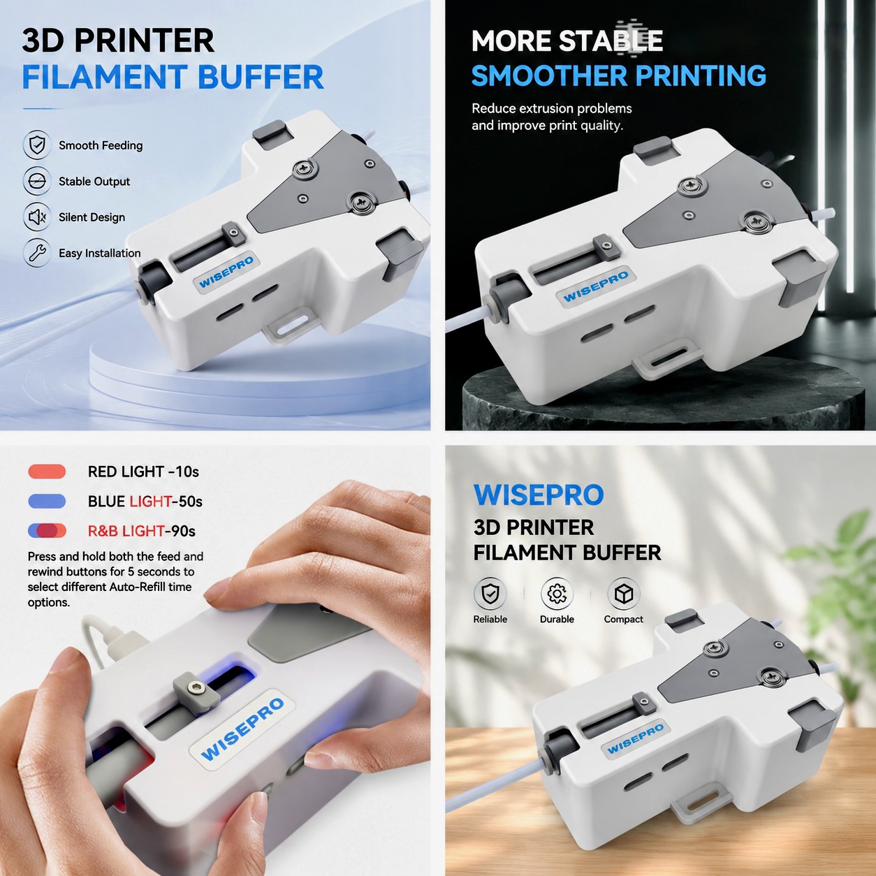 WISEPRO 3D-printer filament Ta - Pla Filament 1.75Mm recensie en prijs